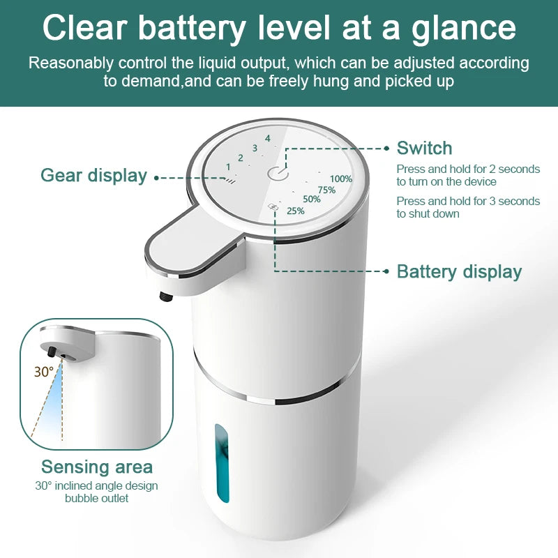 350ML Touchless Automatic Soap Dispenser
