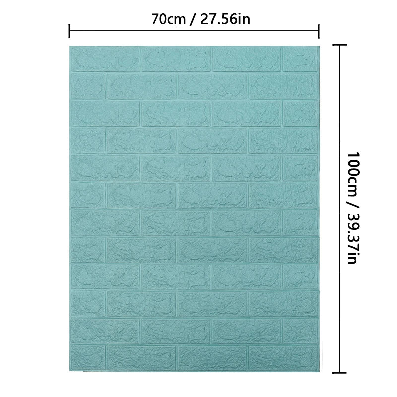 Brick Pattern Wall Sticker