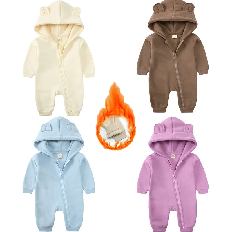 Cutest Warm Bunny Rompers