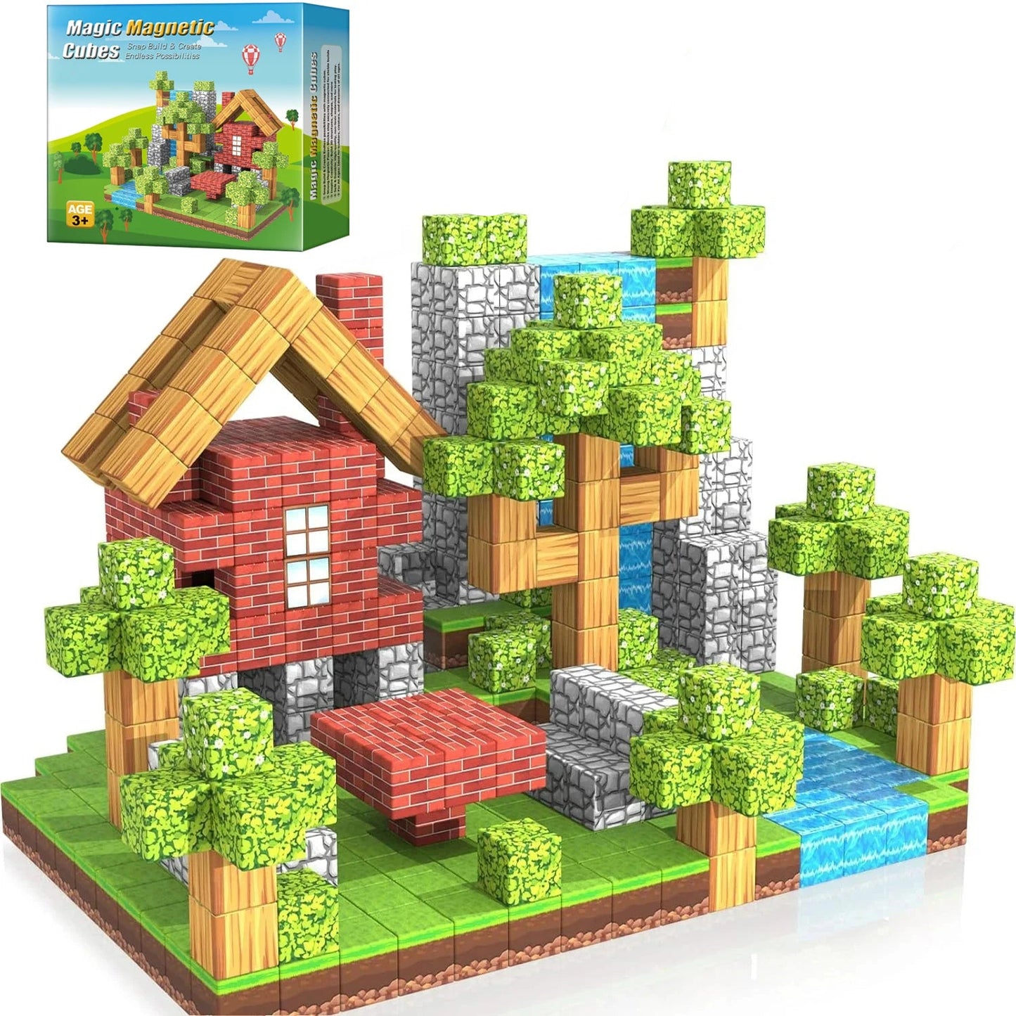 Magnetic Blocks STEM Toy for Kids